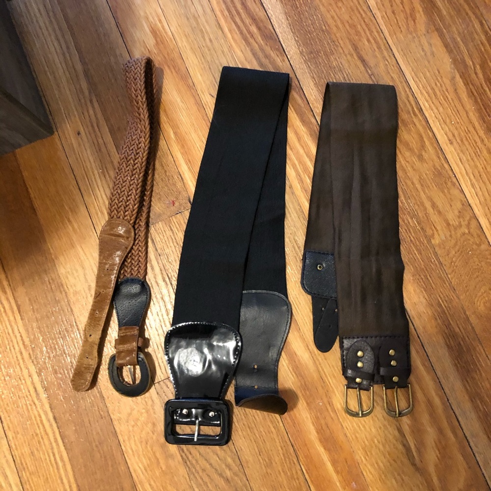 Bundle Of 3 Belts ❤️